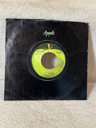The Beatles 1969 Get Back / Don't Let Me Down 45 RPM