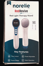 Norelie RedRevive Red Light Laser Therapy Wand NIB