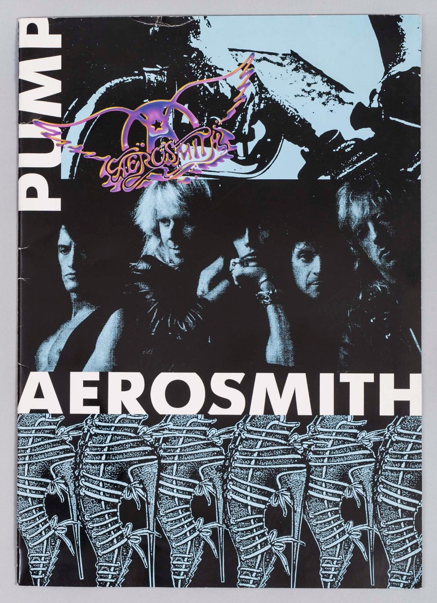 AEROSMITH 3 TOUR Program HOW'S IT HONKIN' JUST PUSH PLAY