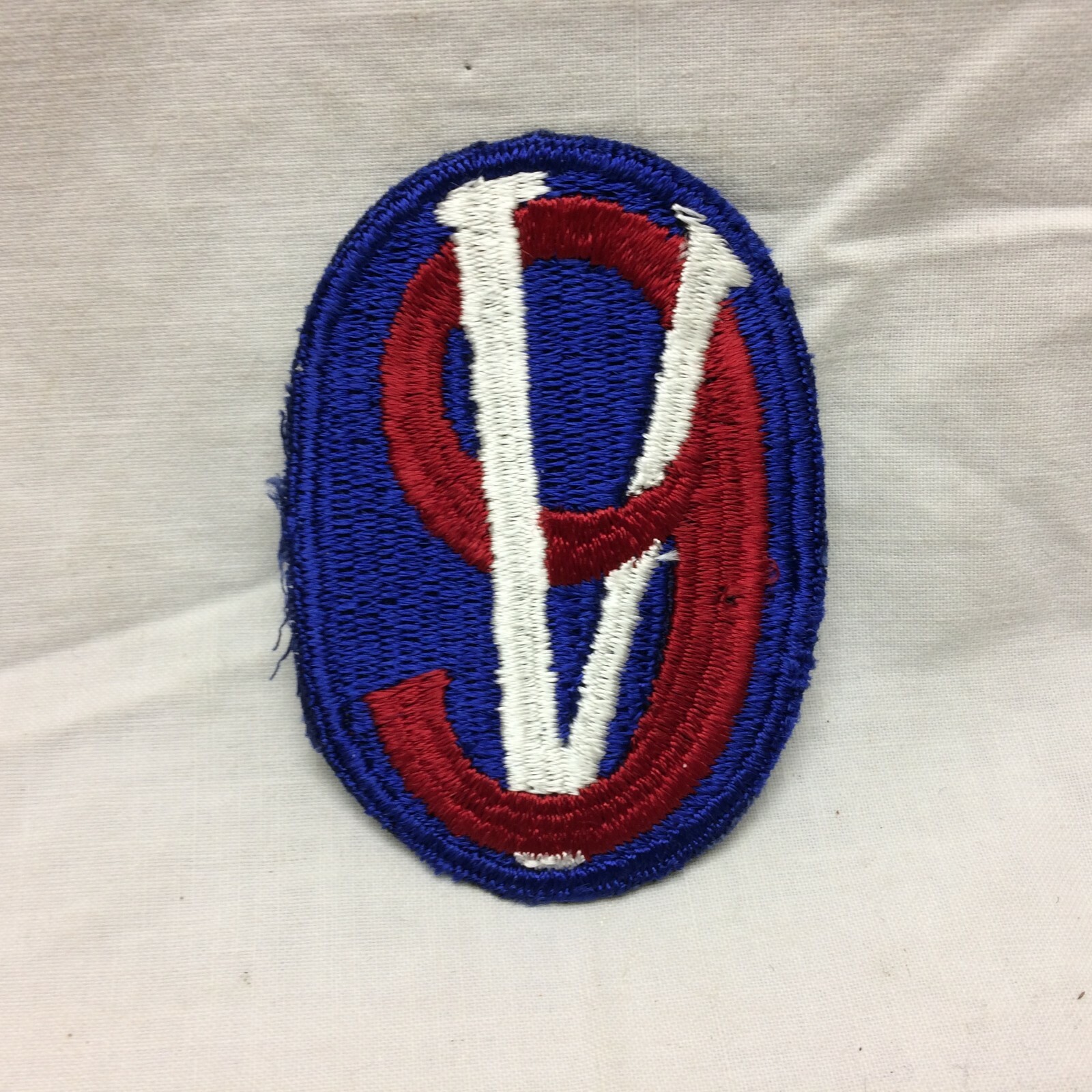 Vtg Military Patch 95th Infantry Division Emblem 95 9V Black Back | eBay