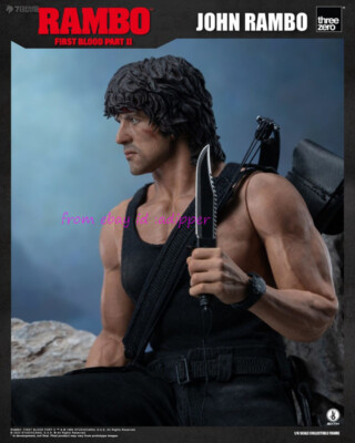 Perfect Threezero 1/6 First Blood Part 2.0 John Rambo Action