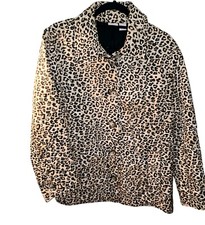 Chico's Sz. Xlarge Cheetah Print Jacket 7774