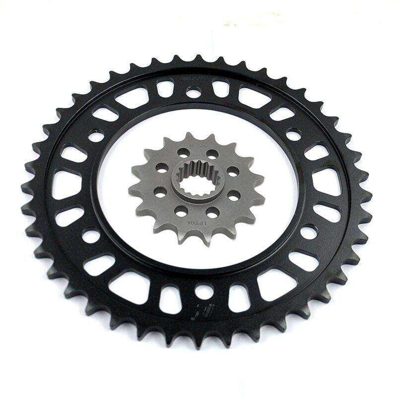 LOPOR CNC 16T/42T Front Rear Motorcycle Sprocket for KTM 990