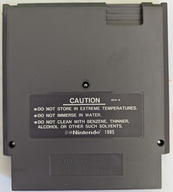 Cartucho Time Lord NES 1990 solo etiquetas limpias y probadas intactas, sin escritura 