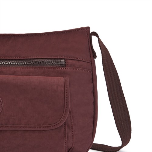 Kipling SYRO Medium Across Body / Shoulder Bag - Mahogany RRP £82.90 - Picture 6 of 6