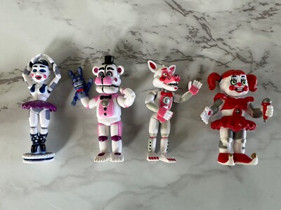 2017 FNAF Five Nights At Freddy's Funtime 4pc Set 2.5'' FUNKO Mini Figures