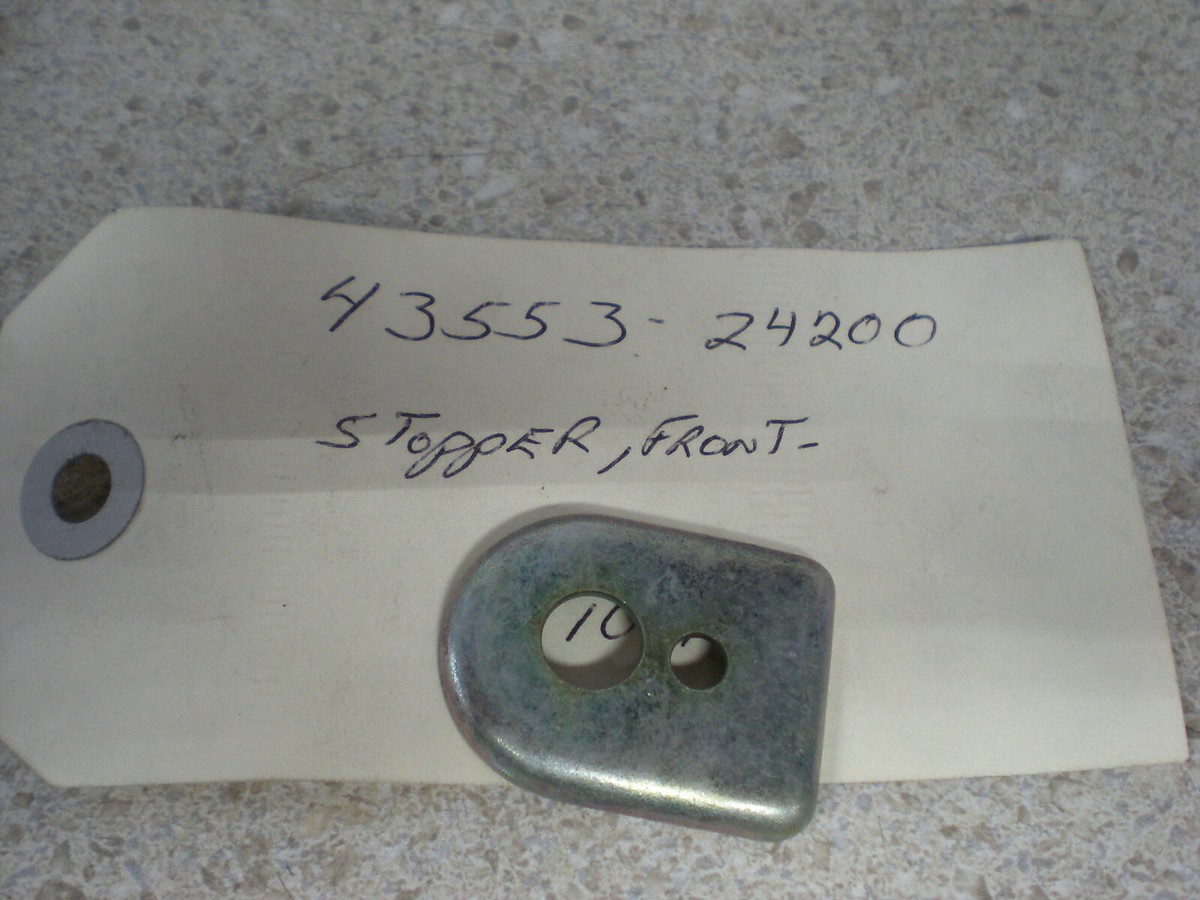 NOS OEM Suzuki Front Footrest Stopper 1987-93 LT80 43553-24200 | eBay