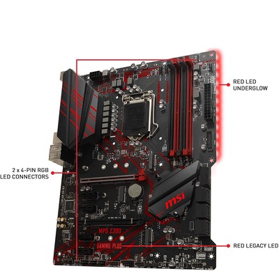 FOR MSI MPG Z390 GAMING PLUS Gaming Motherboard Intel Z390 1151PIN 