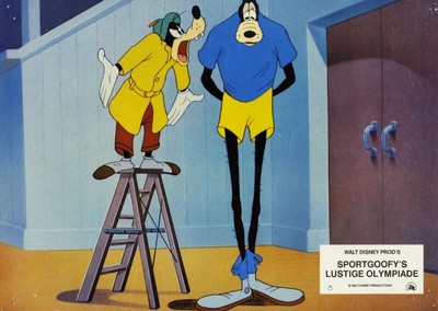 Sportgoofy's lustige Olympiade ORIG AH-Foto Walt Disney