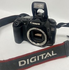 Canon EOS 20D Black Digital Camera DS126061 Strap Included For Parts As Is