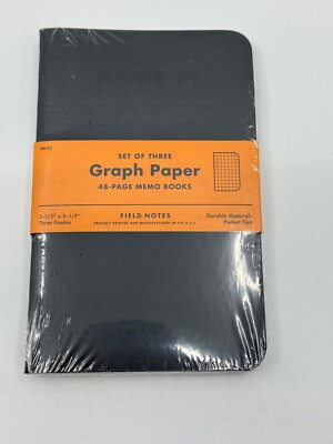 Field Notes FNC-08 Raven's Wing Fall 2010 Limited Edition 3-pack SEALED!