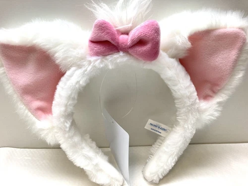Japan Tokyo Disney Resort Headband Minnie Ears Marie The Aristocats