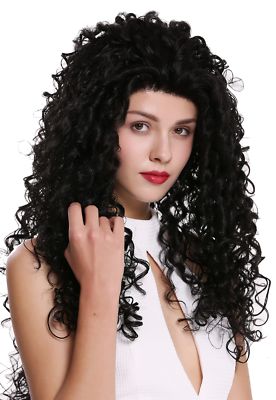Kurze Perücke Für Damen & Herren – Schwarzer Bob Mit Locken, Aus Hitzebeständiger Faser, Perfekt Für Alltag & Party