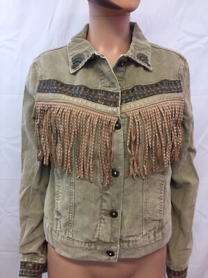 Jacke Frau Desigual Ref19WWEN15 100% Baumwolle Größe 40 Beige Farbe Neu