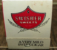 VTG 1980's Swisher Sweets a Very Mild Sweet Cigar Unused Matchbook Collectible