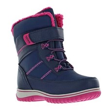 New Totes Big Girls Bailey Waterproof Flat Heel Winter Boots 5M thermolite