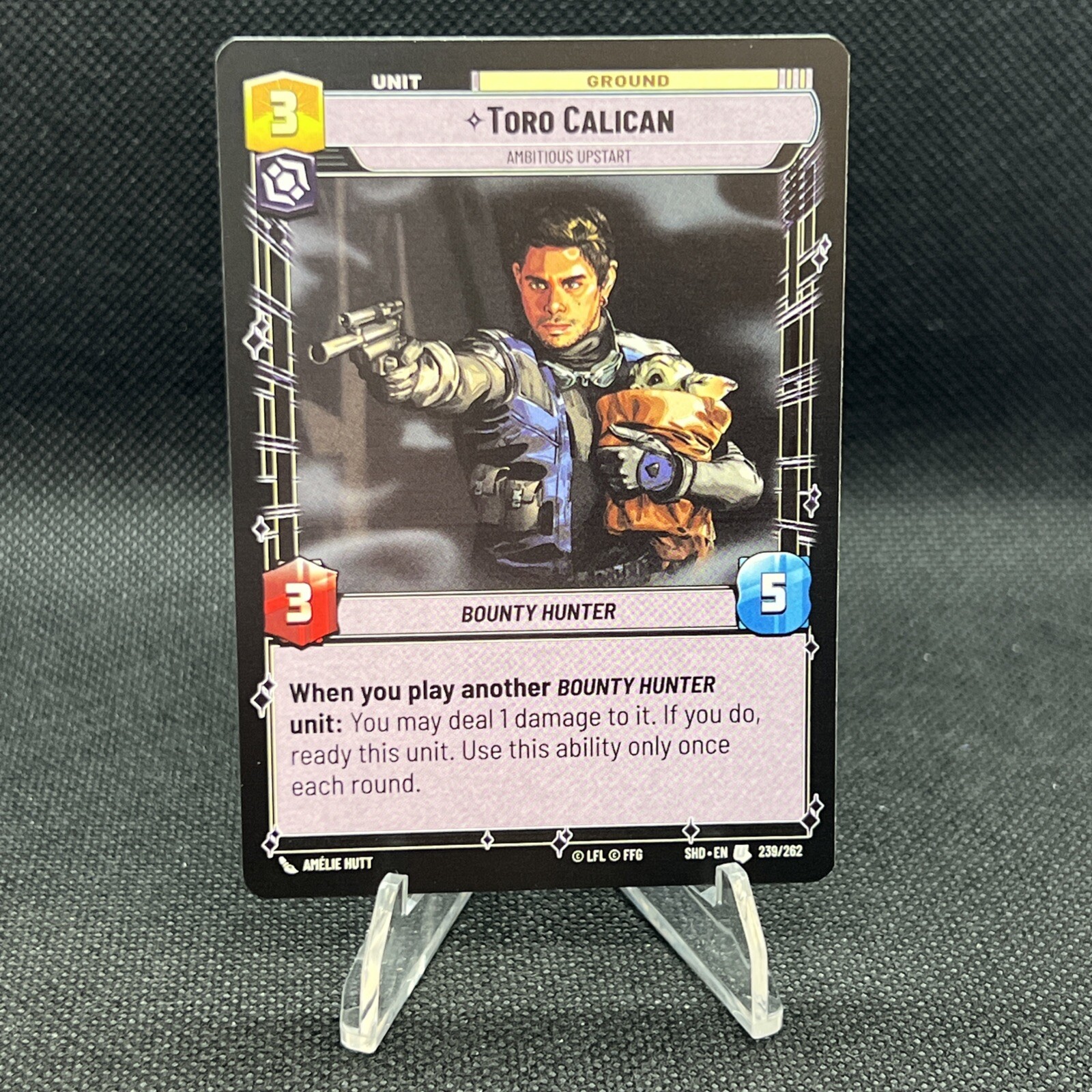 Star Wars: Unlimited Toro Calican Shadows of the Galaxy SHD #239