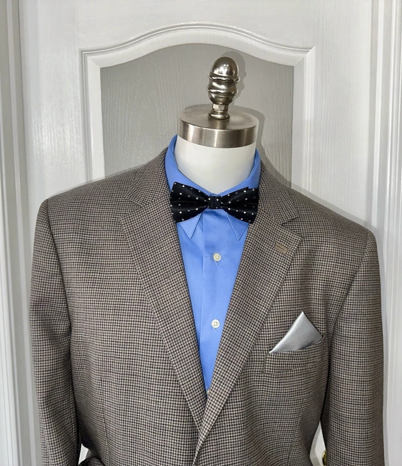 Abrigo deportivo Stafford Essentials para hombre talla 46R blazer de 2 botones ventilación única Foto 2 de 4