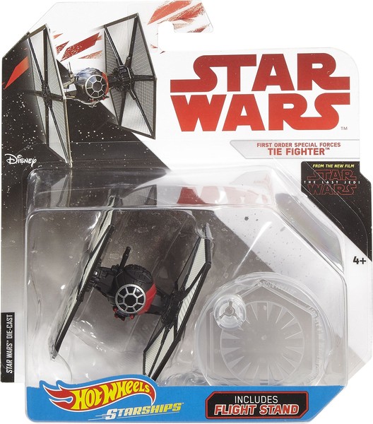 Hot Wheels Star Wars The Last Jedi First Order Special Forces Tie Fighter-image