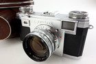 Zeiss Ikon Contax IIa Typ 2 KOLOROWA TARCZA Opton Sonnar 50mm f1,5 A46349 jj128