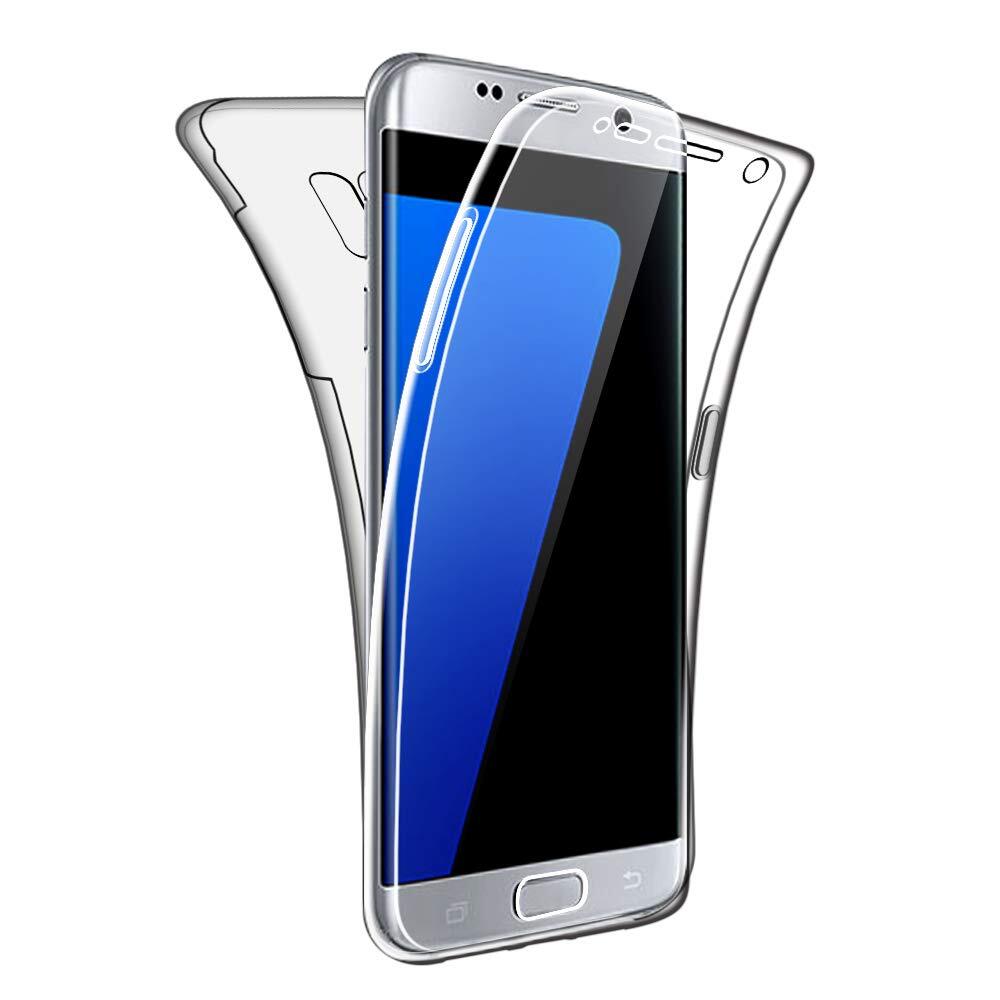 SDTEK Custodia Compatible con Samsung Galaxy S7 Edge Protezione 360 Gradi Cas...