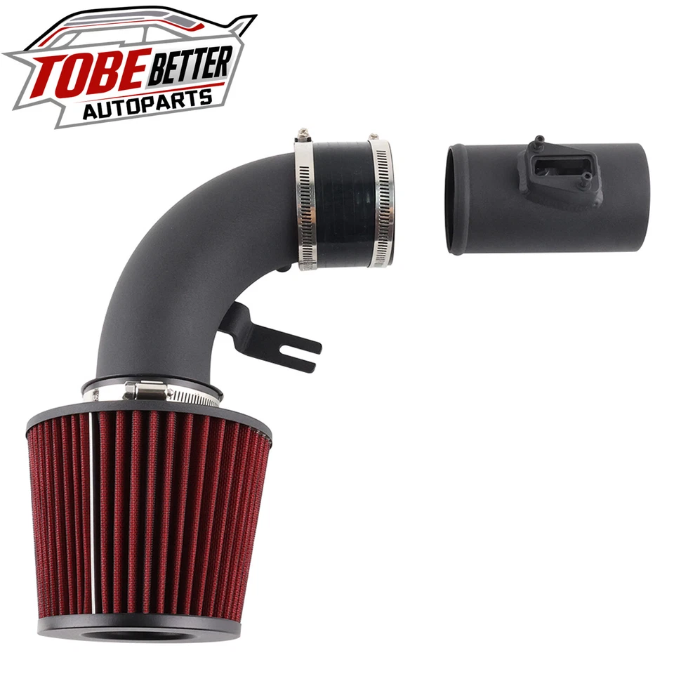 RED Filter Cold Air Intake System Kit For AUDI A3/S3 2.0L Turbo Models 2009-2013 - Image 4 of 4