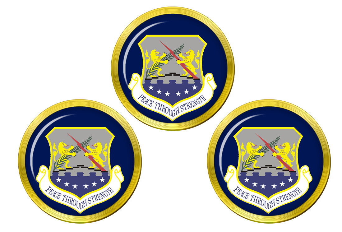 100th Air Refueling Wing USAF Gold Ball Markers