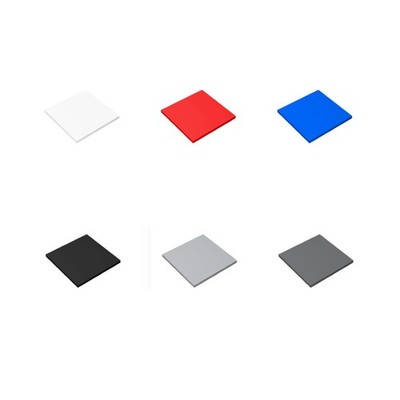 20x 10202 Tile 6x6 with Bottom Tubes 100% Compatible Bricks, Pieces & Parts