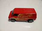HOT WHEELS VINTAGE 1983 Red Flames Super Van Speed Machines Die Cast