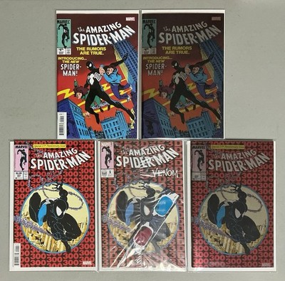  Amazing Spider-Man Facsimiles/Foil: 252 300(3D) NM+(9.4-9.8) 