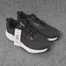 Khombu Patan Women's Size 7.5 Black Athletic Running Lace Up Shoes Sneakers
