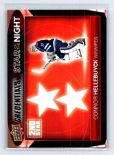 Connor Hellebuyck 2021-22 Upper Deck Credentials Star of the Night: Second #2S-2
