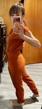 Figs Scrubs Limited Edition Dirty Chai Rafaela - Cargo Scrub Jumpsuit - XXS