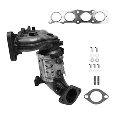 Front Catalytic Converter with Integrated Exhaust Manifold For 2019 Hyundai Sona