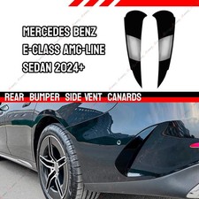 Hecksto&szlig;stange Flossen Aero Flaps Flics f&uuml;r Mercedes E-Klasse W214 2024 AMG Limo