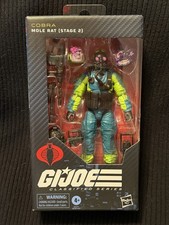 G.I. Joe Classified Series COBRA MOLE RAT  STAGE 2  6  Figure NIB  190