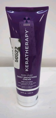 Keratherapy Keratin Infused Daily Smoothing Cream 6.8oz 200ml  Exp 10/27