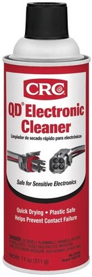 CRC 05103 QD Electronic Cleaner -11 Wt Oz 11 Ounce (Pack of 1), Red 