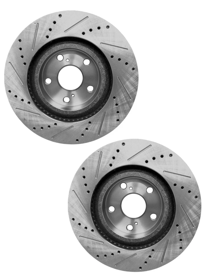 Pastilhas de freio rotores de freio a disco dianteiro Toyota Camry Avalon para Lexus ES300h ES350 - Imagem 4 de 4