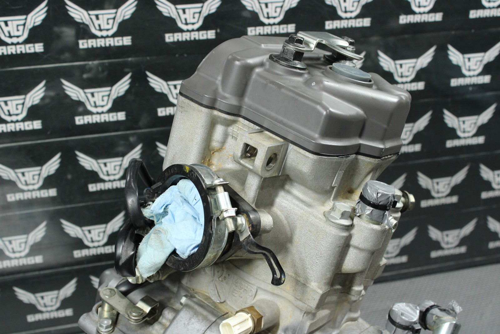 2018 SUZUKI RMZ250 COMPLETE OEM ENGINE MOTOR CRANKCASES TOP BOTTOM END NICE!