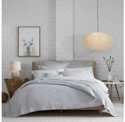 Sferra Celeste King Fitted Sheet Tin