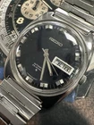 Vintage Men's Seiko Day Date Wrist Watch 25 Jewel Automatic 5606-8010 (READ)