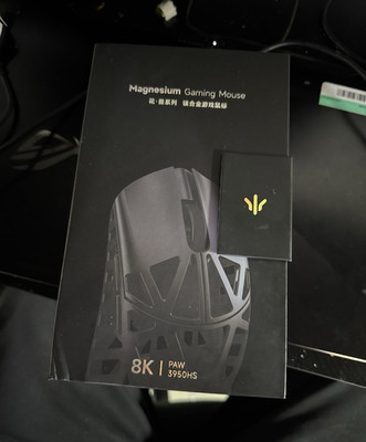 WLMOUSE Beast X Magnesium Wireless Optical Gaming Mouse 5-Button Silver w/box