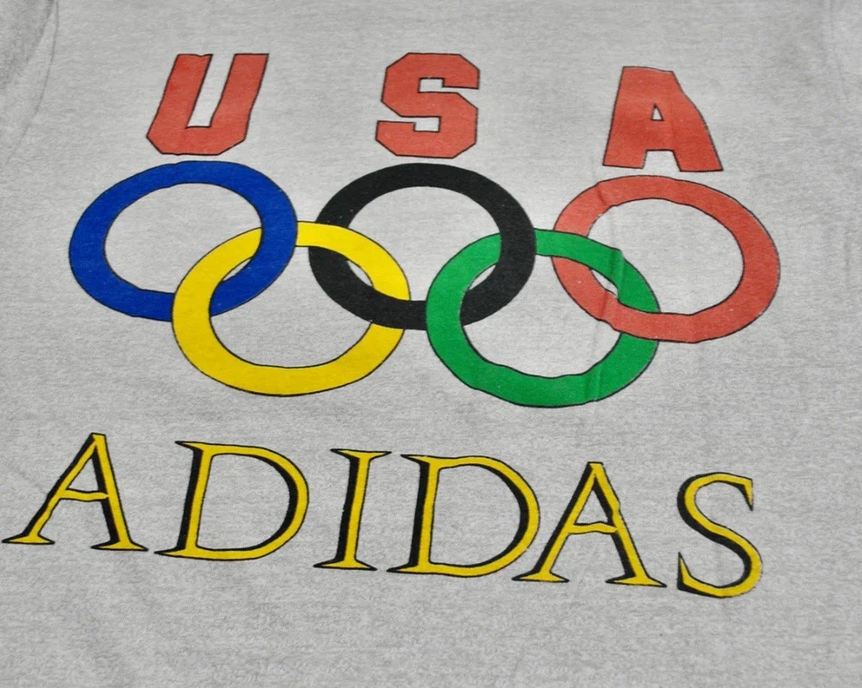 Camisa Adidas Vintage Juegos Olímpicos de Verano 1988 Talla Mediana Foto 4 de 4