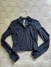 lululemon Its Rulu Run Cropped Half-Zip Heath...