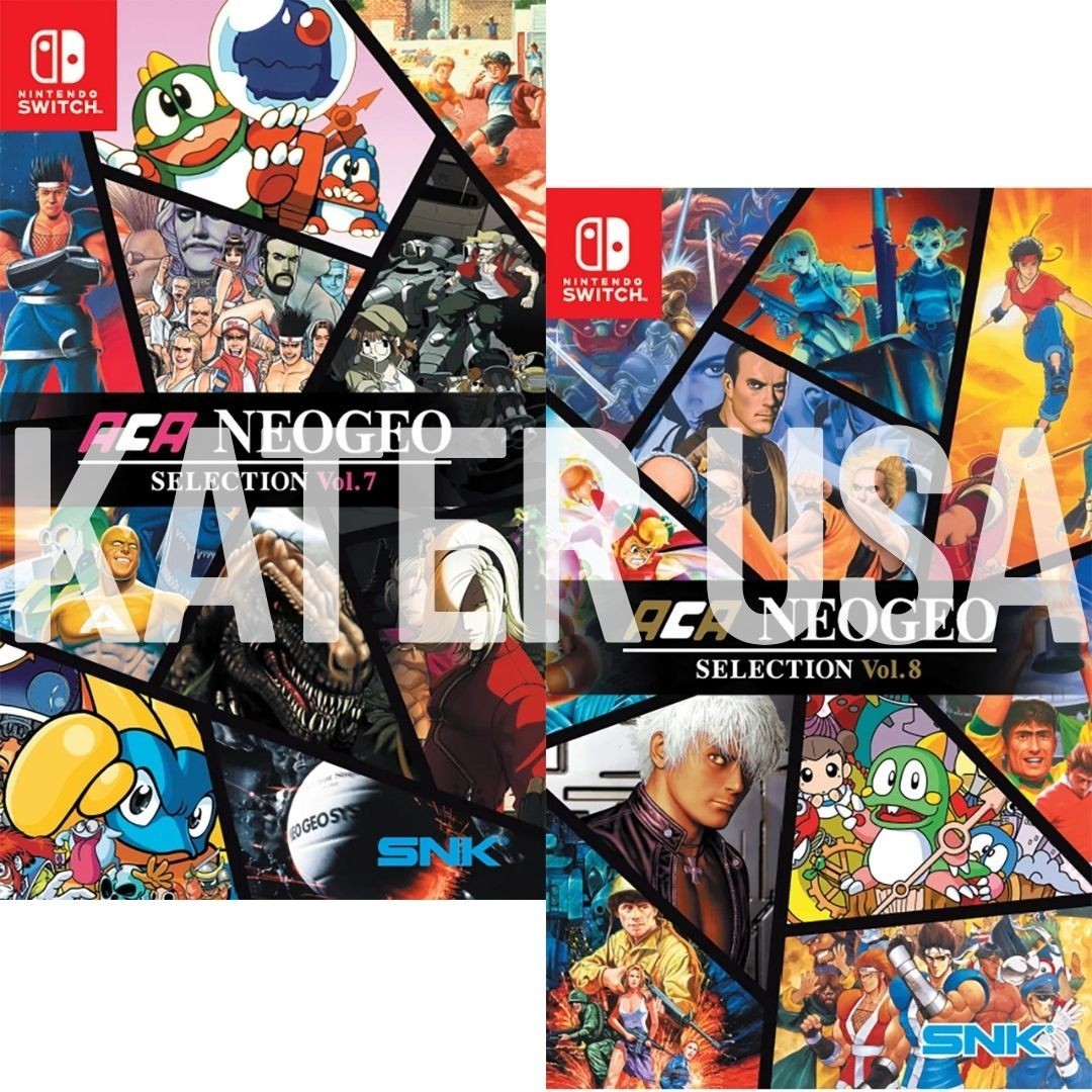 ACA NEOGEO Selection Vol. 3 – Nintendo Switch, édition Anglaise, Multi-langues, Neuf Scellé