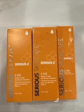 Serious Skincare Serious C Eye Beauty Treatment 2x1oz 1x0.5oz