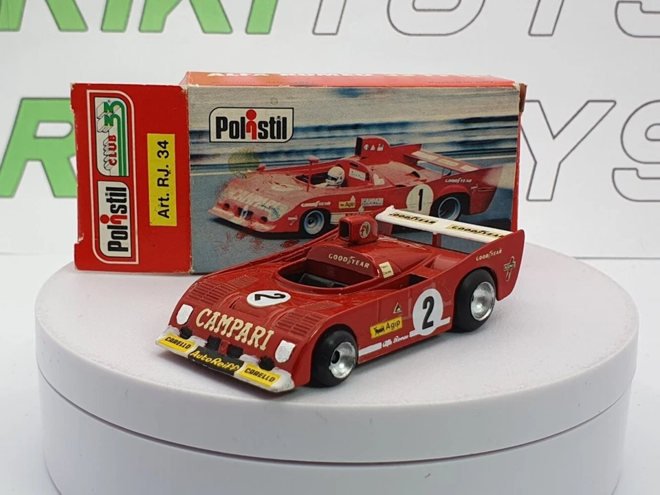 Alfa Romeo 33 TT 12 Polistil 1/60 Rosso 1977 - Immagine 2 di 4