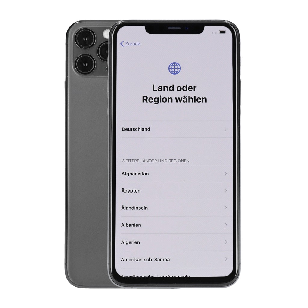 Apple iPhone 11 Pro Max 64GB Spacegrau iOS Smartphone Gebrauchtware akzeptabel