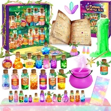 Potion Kits for Kids Toys Kids Potion Making Kit with Halloween Tablecloth Bi...